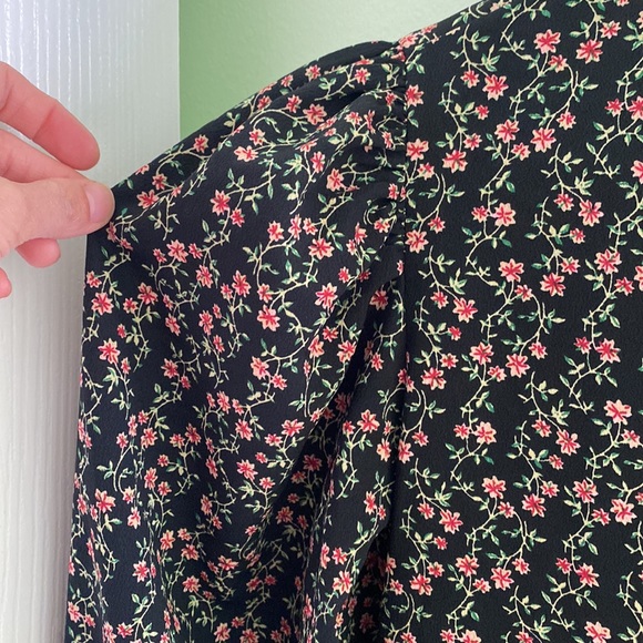 NWOT Women’s Topshop Floral Mini Dress Sz 0 - Picture 6 of 6